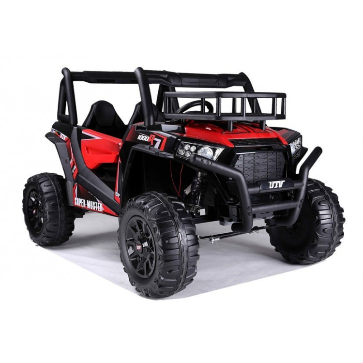 Elektrická bugina Jeep JS360 - nelakovaná - červená